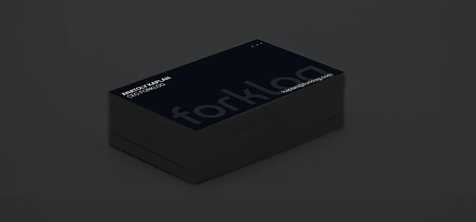 Business card mockup
