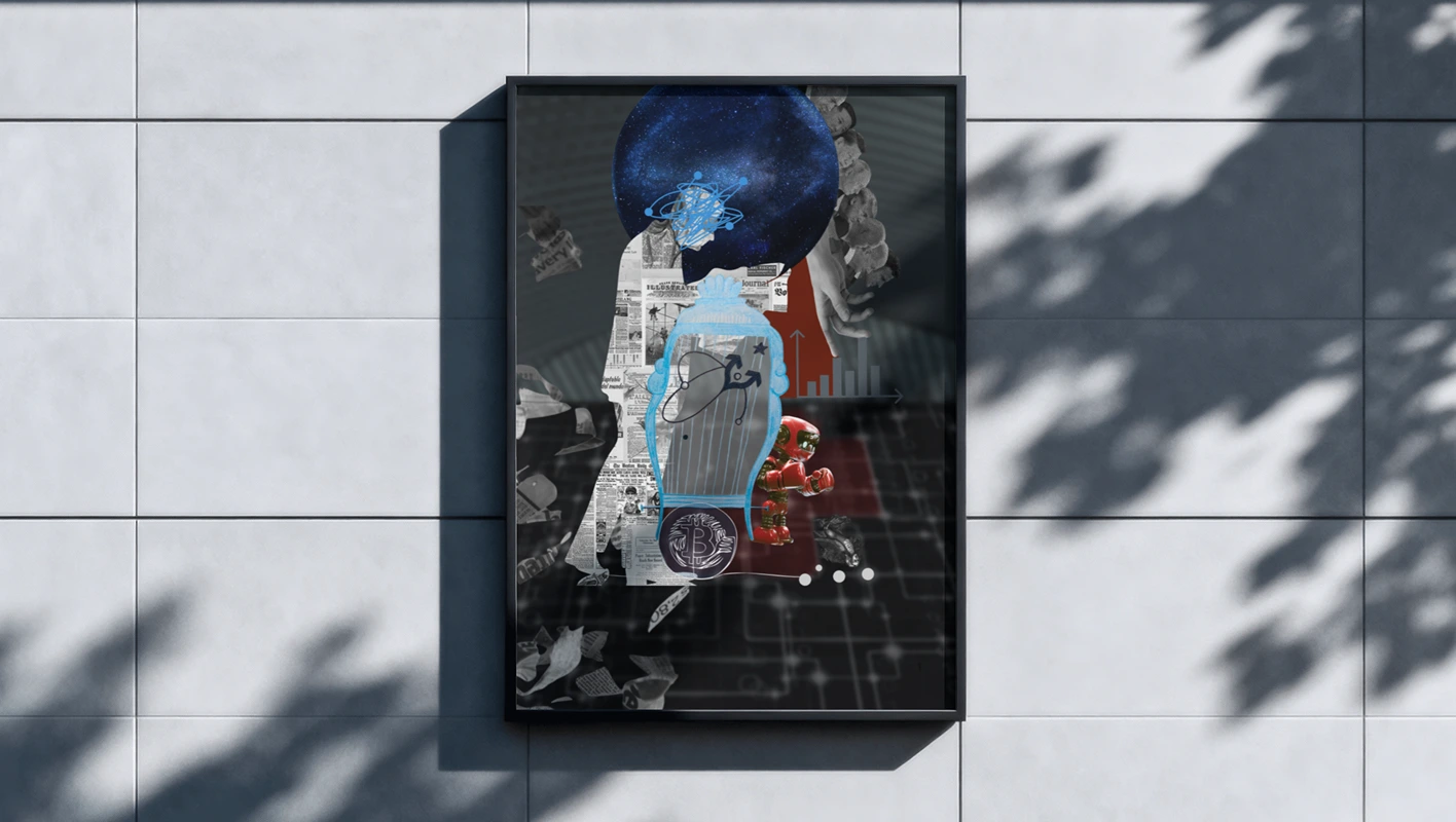 ForkLog urban poster / billboard mockup